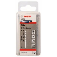 Сверло по металлу HSS-G DIN 338 4,1x43x75 мм Bosch 2608585486