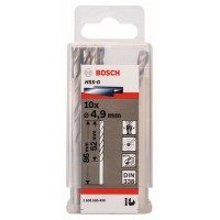 Сверло по металлу HSS-G DIN 338 4,9x52x86 мм Bosch 2608585490