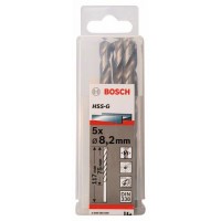 Сверло по металлу HSS-G DIN 338 8,2x75x117 мм Bosch 2608585509
