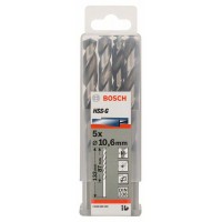 Сверло по металлу HSS-G DIN 338 10,6x87x133 мм Bosch 2608585526