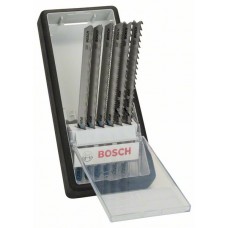 Набор из 6 пильных полотен Robust Line Metal Profile, с T-образным хвостовиком Bosch 2607010573