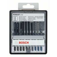 Набор из 10 пильных полотен Robust Line Top Expert, с T-образным хвостовиком Bosch 2607010574