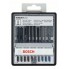 Набор из 10 пильных полотен Robust Line Top Expert, с T-образным хвостовиком Bosch 2607010574