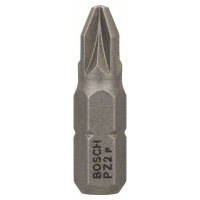 Бита PZ2, 25 мм, шестигранный хвостовик 1/4', ISO 1173 C6.3, Extra-Hart PZ2 25мм Bosch 2608521222