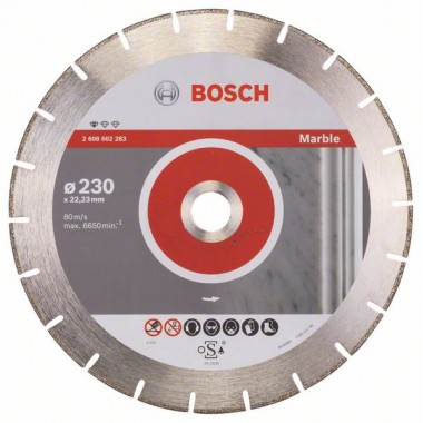 Алмазный диск Standard for Marble 230x22,23x2,8x3 мм Bosch 2608602283