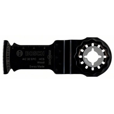 Погружное пильное полотно HCS AIZ 32 EPC Wood 50x32 мм Bosch 2608661637