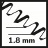 Погружное пильное полотно BIM AIZ 32 BSPB Hard Wood 50x32 мм Bosch 2608661645