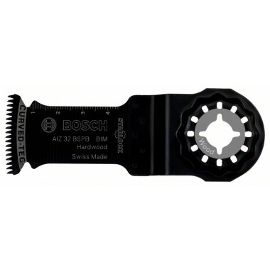 Погружное пильное полотно BIM AIZ 32 BSPB Hard Wood 50x32 мм Bosch 2608661645