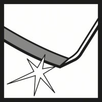 Шабер HCS ATZ 52 SFC гибкий 52x38 мм Bosch 2608661647