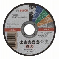 Отрезной круг прямой Rapido Multi Construction ACS 60 V BF 115x1,0 мм Bosch 2608602384