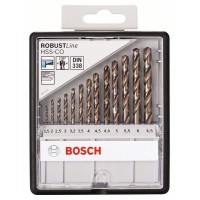 Набор из 13 сверл по металлу Robust Line HSS-Co Bosch 2607019926