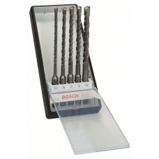 Набор Robust Line из буров SDS-plus-5 (5,5,6,7,8,10x165 мм) Bosch 2607019929