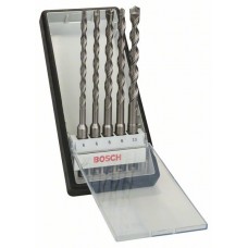 Набор Robust Line из буров SDS-plus-7 (6; 6; 8; 8; 10 мм) Bosch 2607019932
