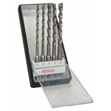 Набор Robust Line из буров SDS-plus-7 (6; 6; 8; 8; 10 мм) Bosch 2607019932