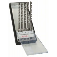Набор Robust Line из буров SDS-plus-7 (5,5; 6; 7; 8; 10 мм) Bosch 2607019933