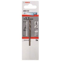 Сверло по металлу HSS-Co DIN 338 3,2x36x65 мм Bosch 2608585843