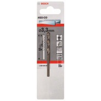 Сверло по металлу HSS-Co DIN 338 3,3x36x65 мм Bosch 2608585844