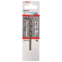 Сверло по металлу HSS-Co DIN 338 4,2x43x75 мм Bosch 2608585848