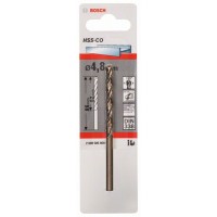 Сверло по металлу HSS-Co DIN 338 4,8x52x86 мм Bosch 2608585850