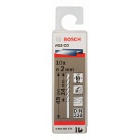 Сверло по металлу HSS-Co DIN 338 2x24x49 мм Bosch 2608585874