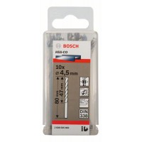 Сверло по металлу HSS-Co DIN 338 4,5x47x80 мм Bosch 2608585883