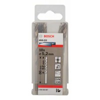 Сверло по металлу HSS-Co DIN 338 5,2x52x86 мм Bosch 2608585887