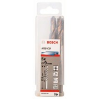 Сверло по металлу HSS-Co DIN 338 9x81x125 мм Bosch 2608585896