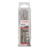 Сверло по металлу HSS-Co DIN 338 10,2x87x133 мм Bosch 2608585899