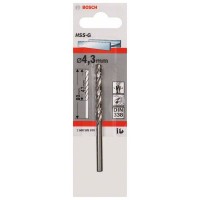 Сверло по металлу HSS-G DIN 338 4,3x47x80 мм Bosch 2608585919