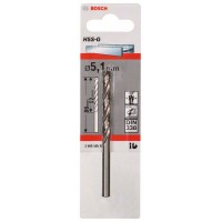 Сверло по металлу HSS-G DIN 338 5,1x52x86 мм Bosch 2608585923