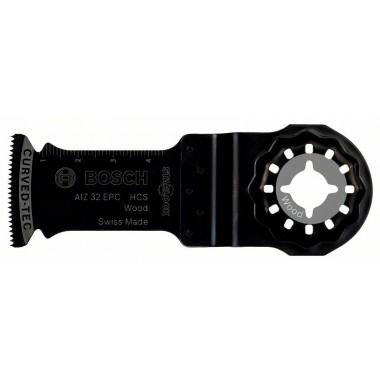 Погружное пильное полотно HCS AIZ 32 EPC Wood 50x32 мм Bosch 2609256947