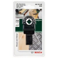 Погружное пильное полотно BIM AIZ 20 AB Wood and Metal 20x30 мм Bosch 2609256950