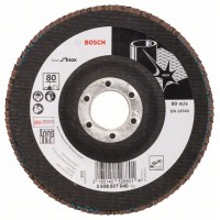 Лепестковый шлифкруг X581 Best for Inox 125x22,23 мм, 80 Bosch 2608607640