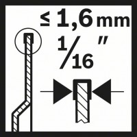 Сегментированный пильный диск для узких пропилов Carbide-RIFF ACZ 70 RT5 70 мм Bosch 2608661692