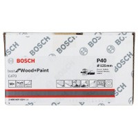 Шлифлист C470, в упаковке 50 шт. 125 мм, 40 Bosch 2608607824