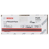 Шлифлист C470, в упаковке 50 шт. 125 мм, 120 Bosch 2608607828