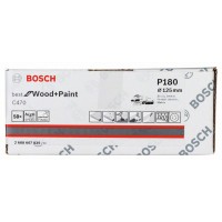 Шлифлист C470, в упаковке 50 шт. 125 мм, 180 Bosch 2608607829