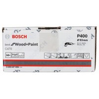 Шлифлист C470, в упаковке 50 шт. 93 мм, 400 Bosch 2608607886
