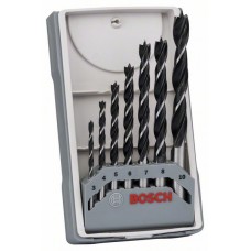 Набор из 7 сверл по древесине 3,4,5,6,7,8,10 Bosch 2607017034