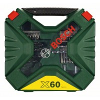 Набор сверл и насадок-бит X-Line Classic из 60 шт. Bosch 2607010611