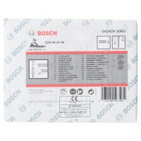Гвозди с D-образной головкой SN34DK 50RG, в обойме 2,8 мм, 50 мм, оцинк., рифл. Bosch 2608200019