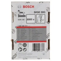 Штифт с потайной головкой SK50 30G 1,2 мм, 30 мм, оцинк. Bosch 2608200514