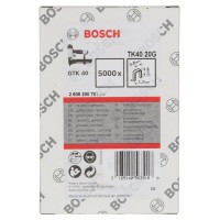 Скоба TK40 20G 1,2 мм, 20 мм, оцинк. Bosch 2608200701