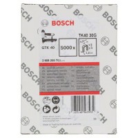 Скоба TK40 30G 1,2 мм, 30 мм, оцинк. Bosch 2608200703