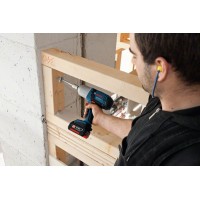 Аккумуляторный ударный гайковерт Bosch GDS 18 V-LI HT (06019B1300)