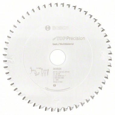 Пильный диск Top Precision Best for Multi Material 210x30x2,3 мм, 54 Bosch 2608642096