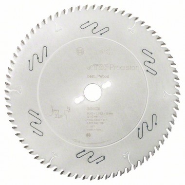 Пильный диск Top Precision Best for Wood 300x30x3,2 мм, 72 Bosch 2608642116