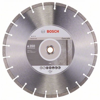 Алмазный диск Standard for Concrete 350x20/25,40x2,8x10 мм Bosch 2608602544