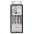 Набор из 3 алмазных сверл Robust Line Easy Dry Best for Ceramic для сухого сверления 6; 8; 10 мм Bosch 2608587145
