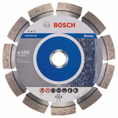 Алмазный диск Expert for Stone 180x22,23x2,4x12 мм Bosch 2608602591